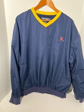 Vtg polo golf windbreaker pullover